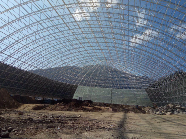 惠州干煤棚网架加工案例