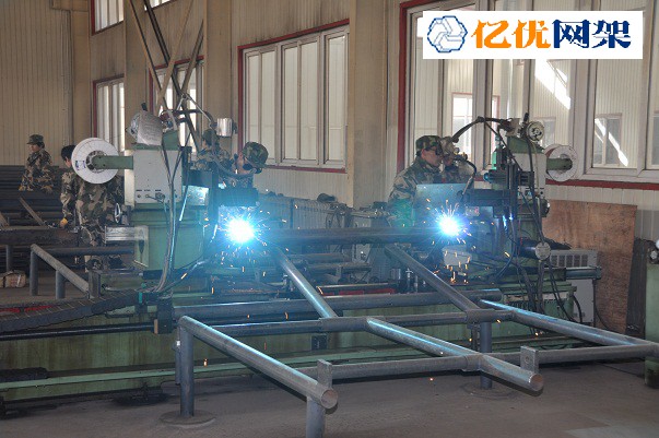 惠州螺栓球网架加工车间